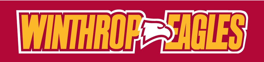 Winthrop Eagles 1995-Pres Wordmark Logo v5 diy fabric transfer